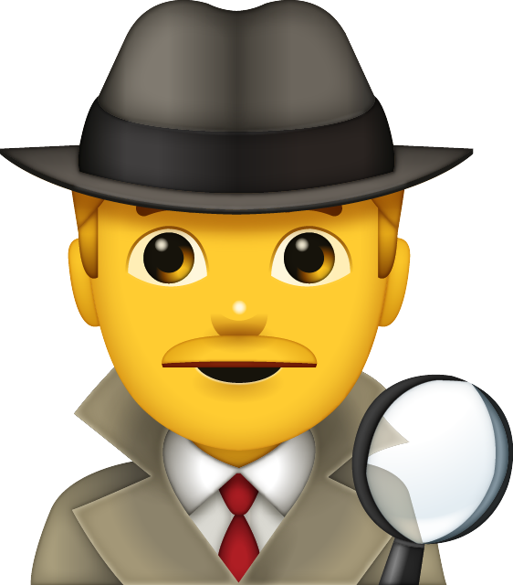 Detective Emoji Man Icon Download Free Icon