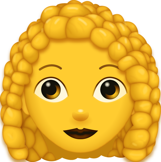 Yellow Woman Emoji Icon Free Photo Icon