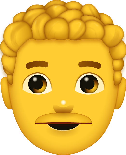 Yellow Man Emoji Icon File HD Icon