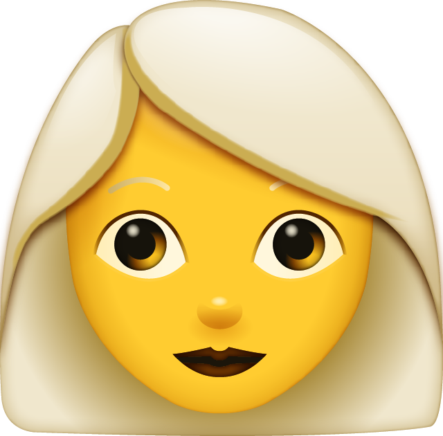 Grey Hair Woman Emoji Free Photo Icon Icon