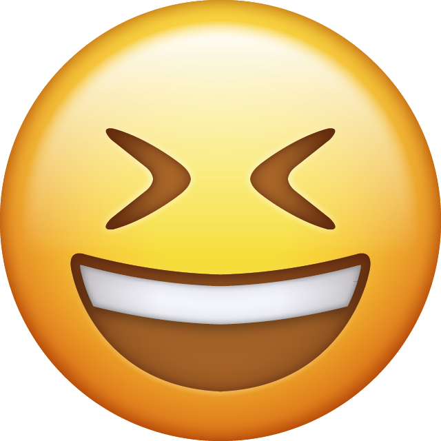 Copy of Smiling With Closed Eyes Emoji Icon Download Free Icon