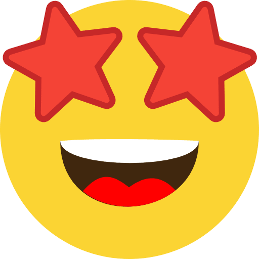 Star Struck Emoji Icon