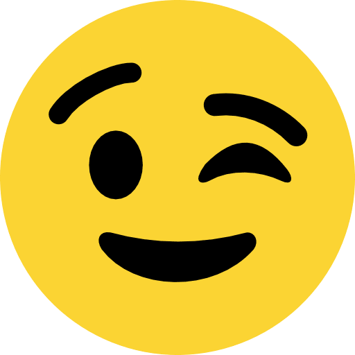 Wink Emoji Icon