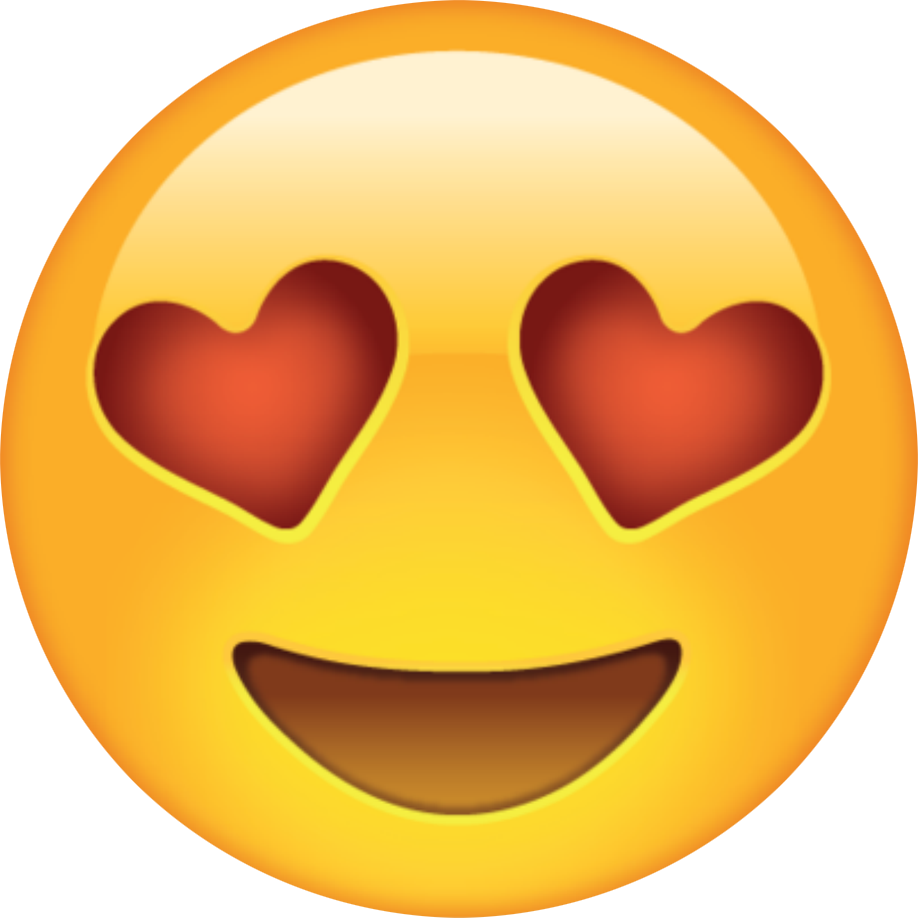 Emoticon Heart Love Emoji PNG Free Photo Icon