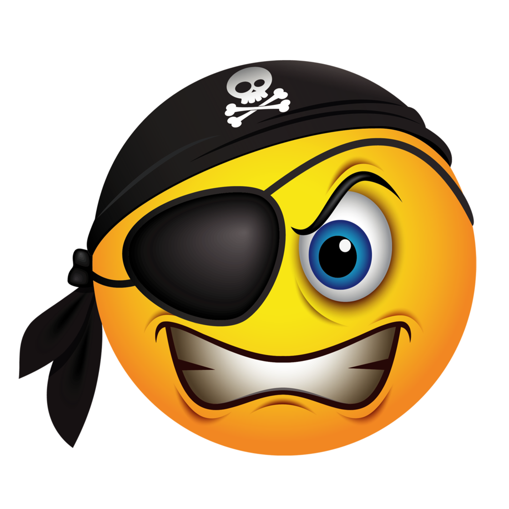 Emoticon Piracy Smiley Pirate Emoji PNG Image High Quality Icon