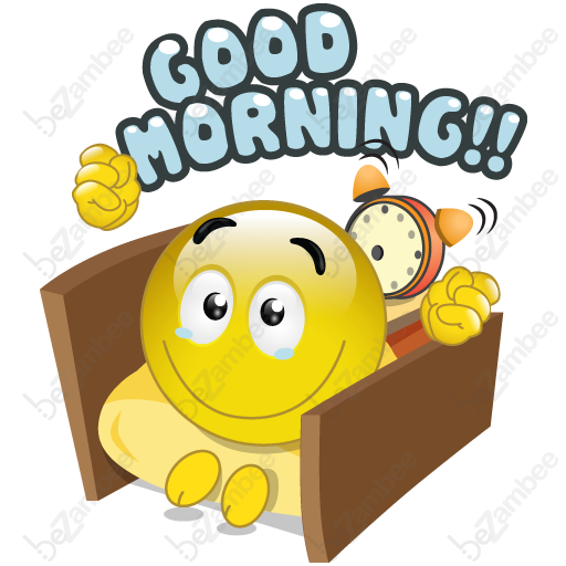 Emoticon Good Smiley Morning Emoji Free Download Image Icon