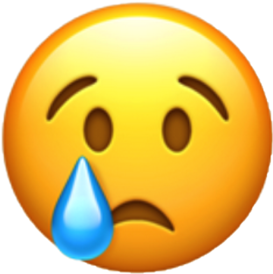 Emoticon Sad Crying World Whatsapp Day Emoji Icon