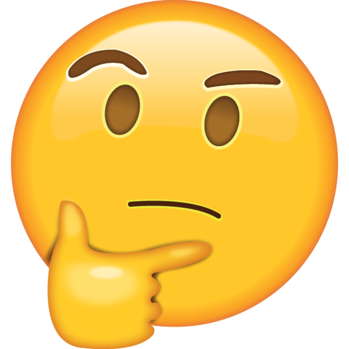 Emoticon Thinking Thought World Whatsapp Day Emoji Icon