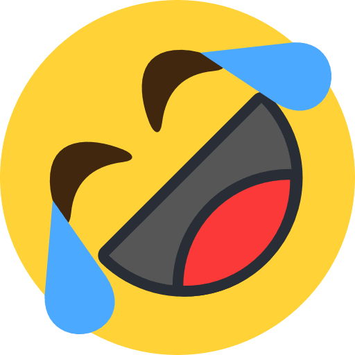 Rolling On The Floor Laughing Emoji Icon