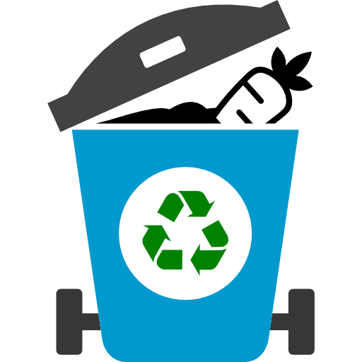 Recycle Trash Bin Organic Icon