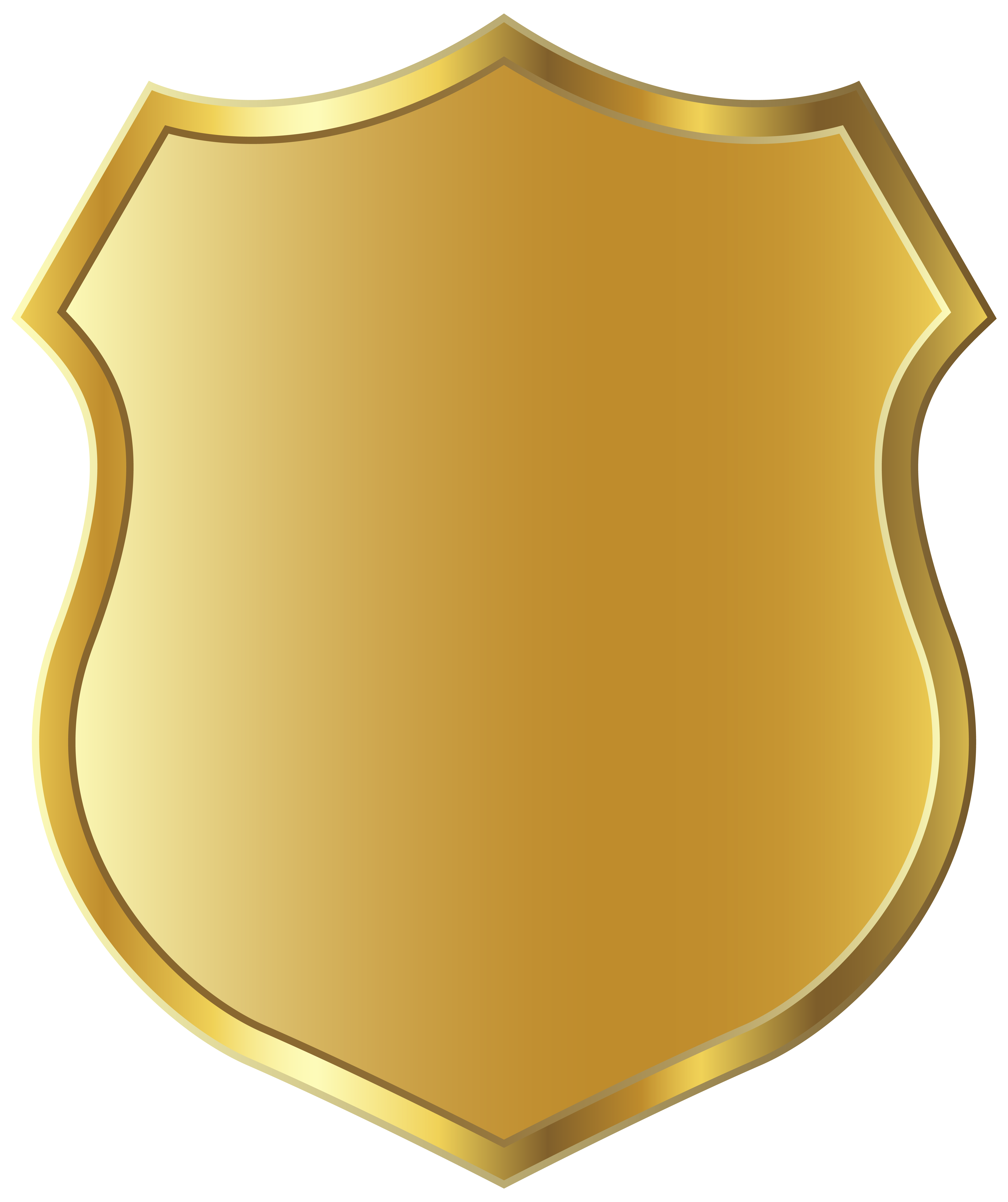 Golden Picture Badge Template Icon Free Download PNG HQ Icon