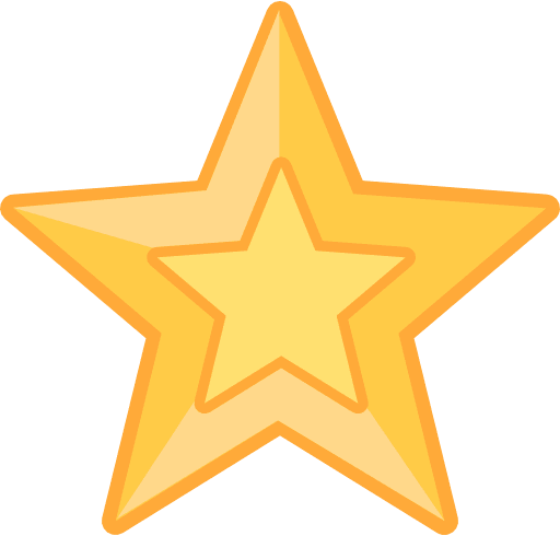 Christmas Star Decoration Icon