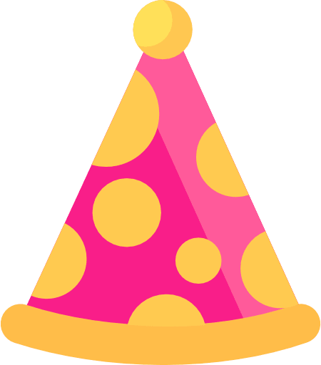 Party Hat Color Icon