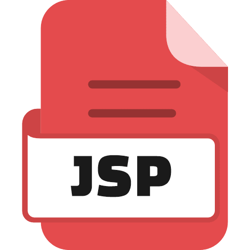 File Jsp Color Red Icon