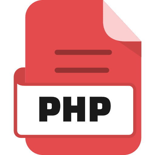 File Php Color Red Icon