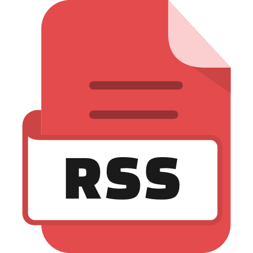 File Rss Color Red Icon