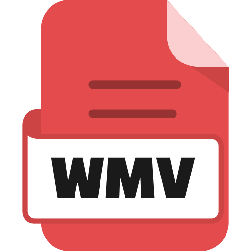 File Wmv Color Red Icon