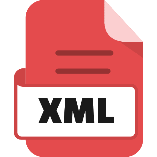 File Xml Color Red Icon