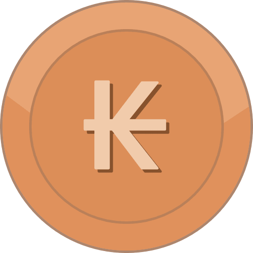 Bronze Coin Laos Kip Icon