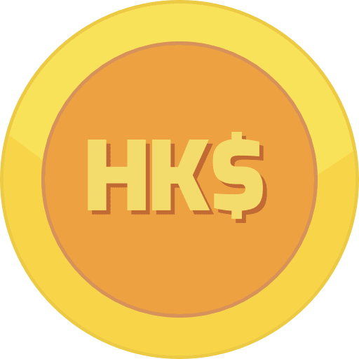 Gold Coin Hong Kong Dollar Icon