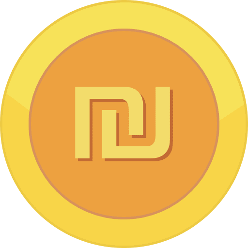 Gold Coin Israeli Shekel Icon