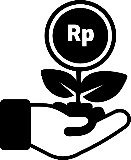 Investment Indonesian Rupiah Icon