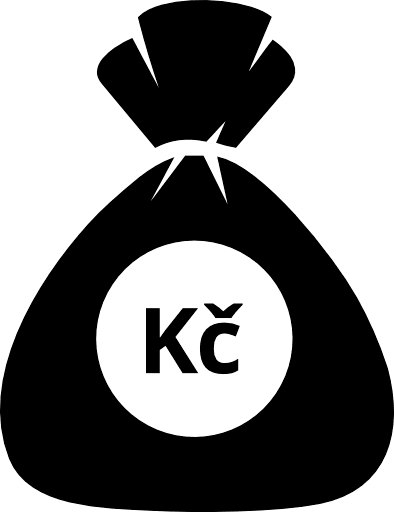 Money Bag Czech Koruna Icon