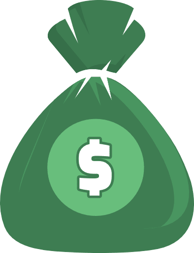 Money Bag Dollar Color Icon