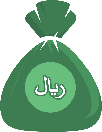 Money Bag Saudi Arabia Riyal Color Icon