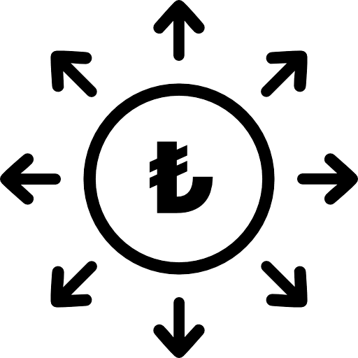 Turkish Lira Investment Diversification Icon