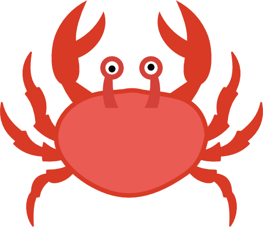 Crab Color Icon