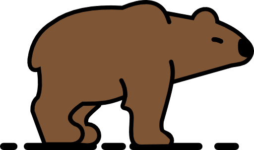 Bear Animal Color Icon