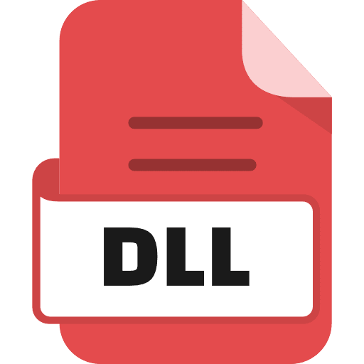 File Dll Color Red Icon