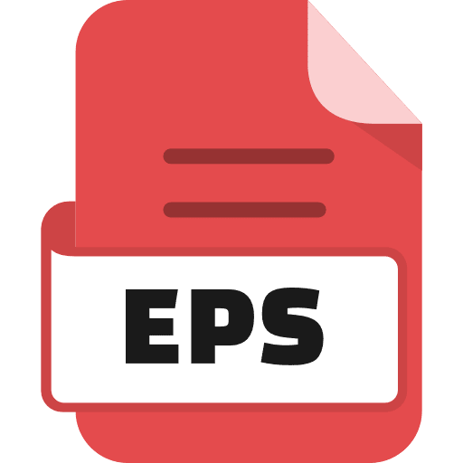 File Eps Color Red Icon