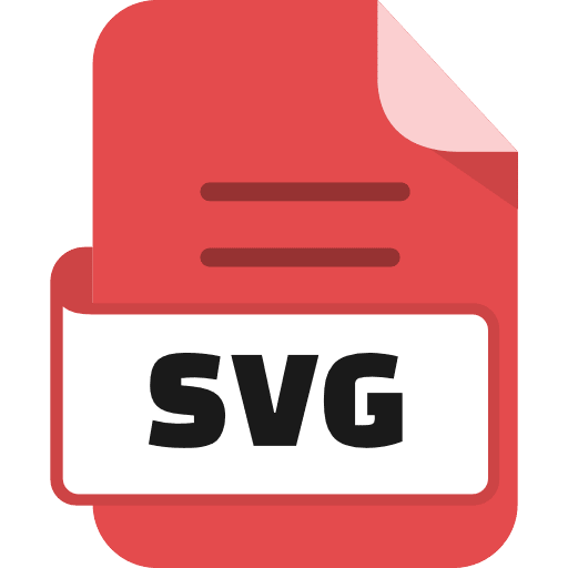 File Svg Color Red Icon