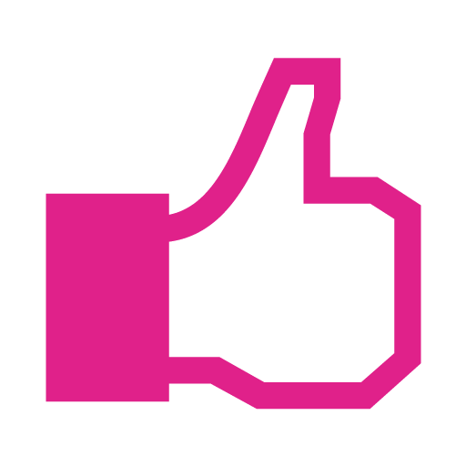 Pink Like Icons Button Computer Facebook Icon