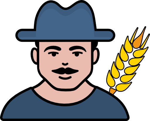 Farmer Color Icon