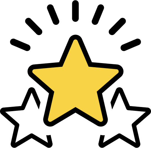 Stars Color Icon