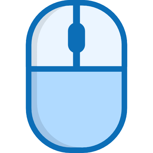 Computer Mouse Color Icon