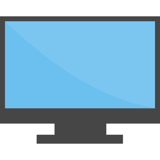 Desktop Monitor Display Icon