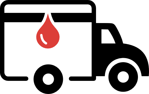 Blood Delivery Icon