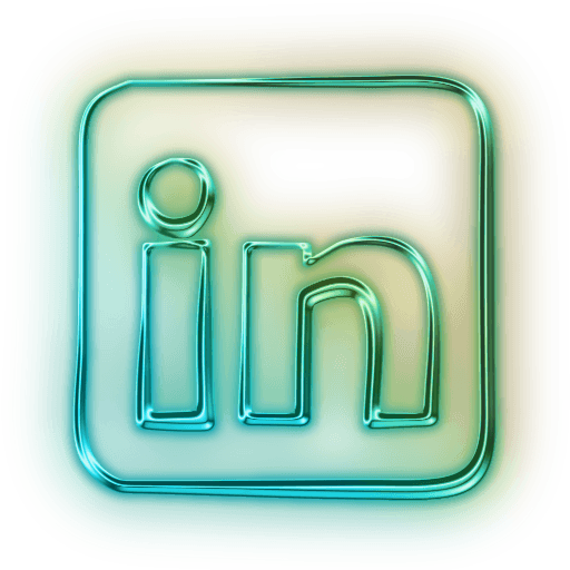 Like Icons Button Neon Linkedin Facebook Computer Icon