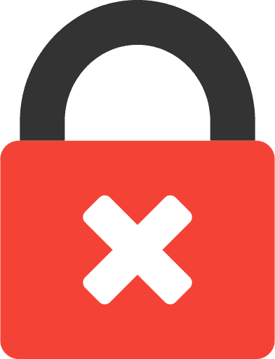 Remove Security Lock Icon