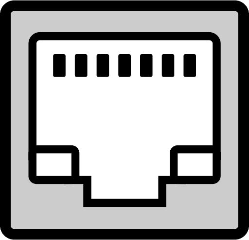 Ethernet Port Icon