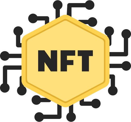 Non Fungible Tokens Nft Icon