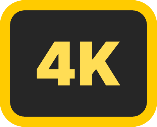 4K Label Color Icon