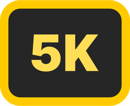 5K Label Color Icon