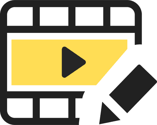 Video Editing Color Icon