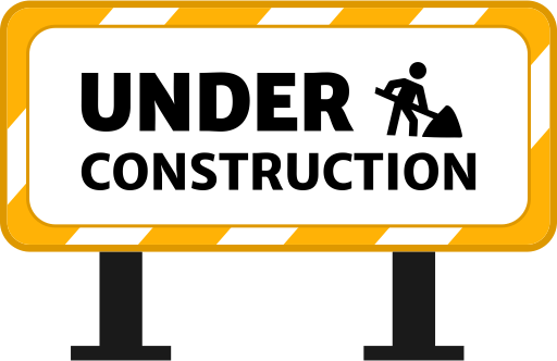 Under Construction Barrier Icon