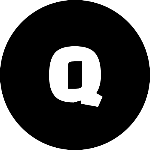 Q Alphabet Round Circle Icon